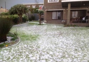 Wolkbreuk in Gansbaai